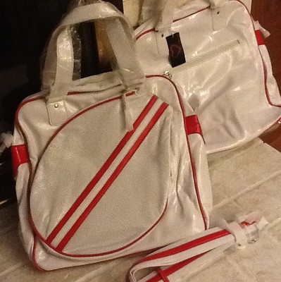 retro tennis bag